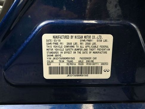 Used 2019 INFINITI Q50 Signature Edition w/ Cargo Package (L96) AWD/4WD image 50