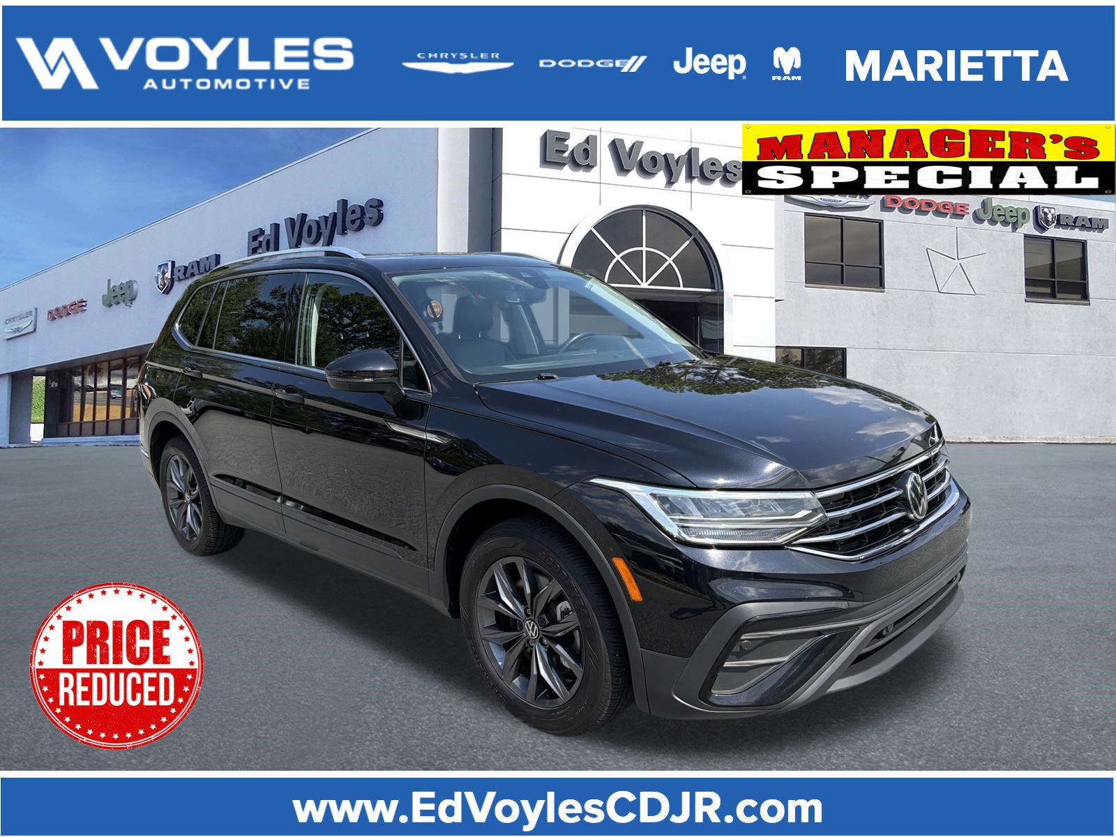 Used 2022 Volkswagen Tiguan SE FWD image 1