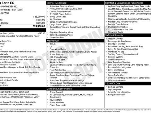 Used 2021 Kia Forte EX image 26