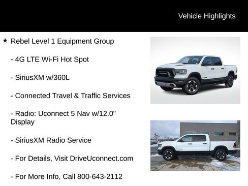Used 2023 RAM 1500 Rebel w/ Rebel Level 1 Equipment Group image 26