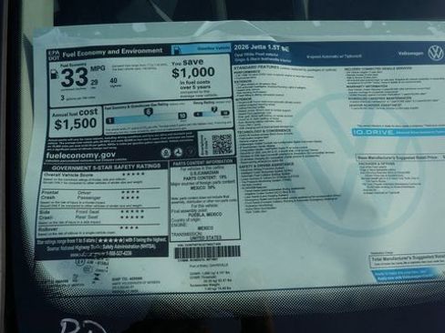 New 2026 Volkswagen Jetta SE image 4