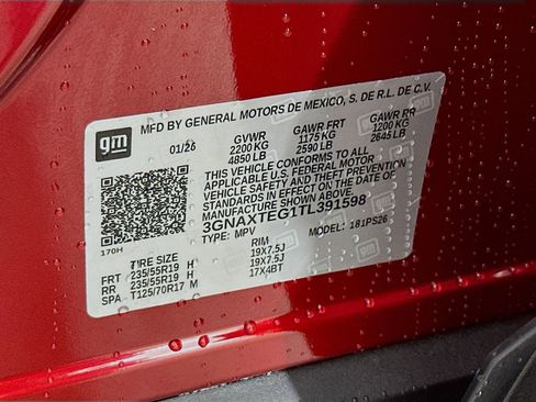 New 2026 Chevrolet Equinox RS AWD/4WD image 33