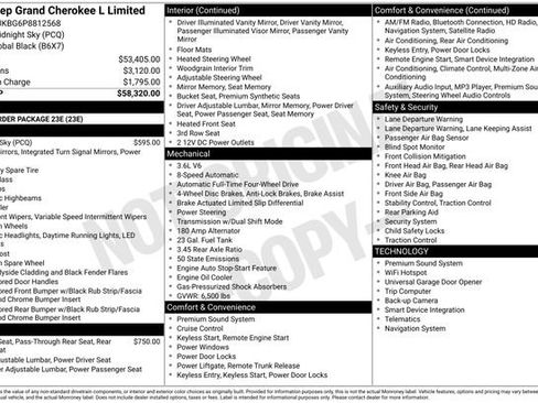 Used 2023 Jeep Grand Cherokee L Limited image 13