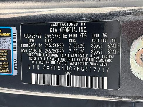 Certified 2022 Kia Telluride SX FWD image 33