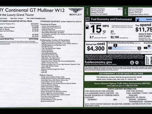 Used 2024 Bentley Continental GT Mulliner image 26