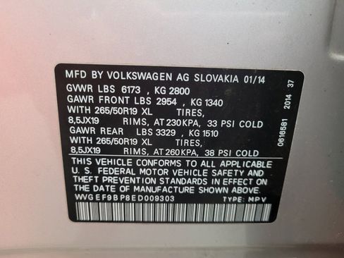 Used 2014 Volkswagen Touareg Lux image 33