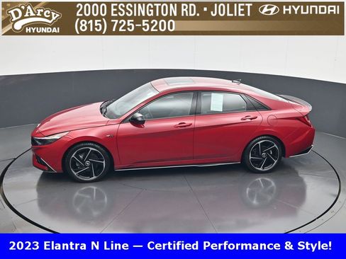Certified 2023 Hyundai Elantra N Line w/ Preferred Accessory Package image 20
