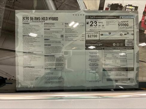 New 2026 Volvo XC90 B6 Plus w/ Protection Package Premier image 15