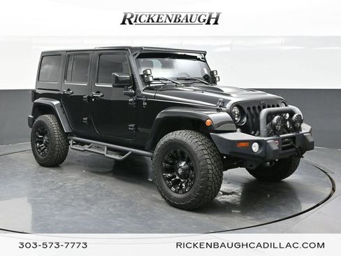 Used 2015 Jeep Wrangler Unlimited Sahara image 1