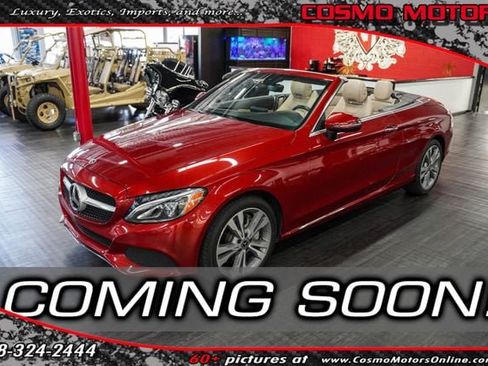 Used 2018 Mercedes-Benz C 300 Cabriolet image 1