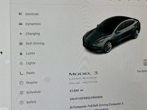 Used 2020 Tesla Model 3 Long Range AWD/4WD image 25