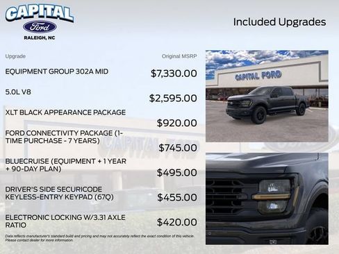 New 2026 Ford F150 XLT w/ Equipment Group 302A MID AWD/4WD image 5