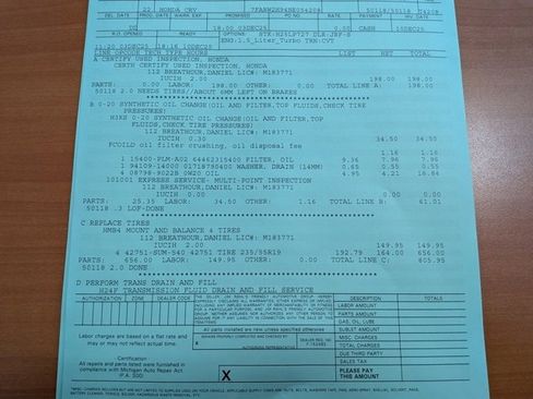 Used 2022 Honda CR-V Touring image 2