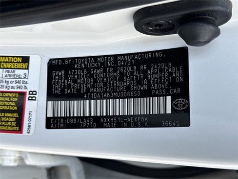 Used 2021 Toyota Avalon Limited w/ Advanced Safety Package image 34