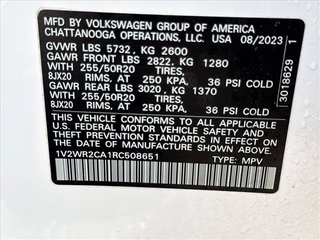 Used 2024 Volkswagen Atlas SE FWD image 25