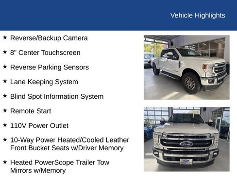 Used 2020 Ford F250 Lariat w/ Lariat Value Package image 10