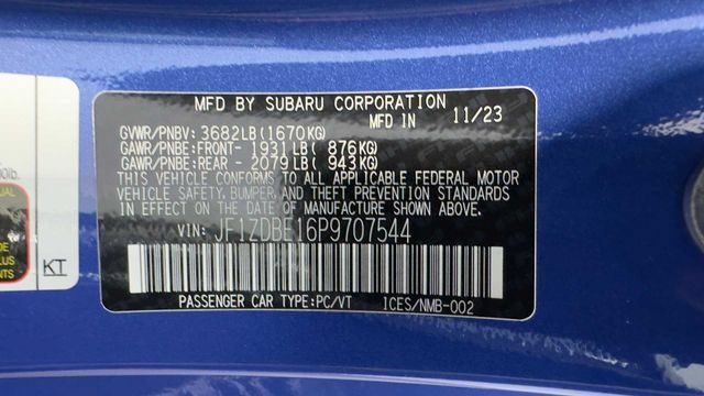 Used 2023 Subaru BRZ Limited RWD image 30