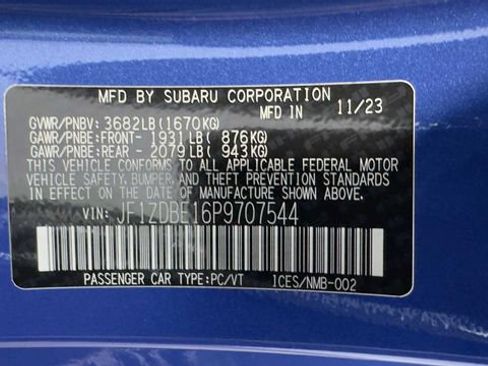 Used 2023 Subaru BRZ Limited RWD image 30