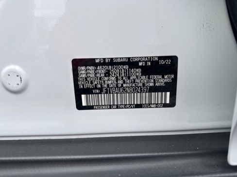 Used 2022 Subaru WRX GT image 27