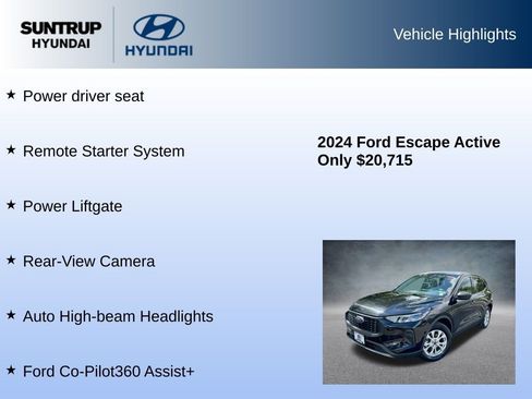 Used 2024 Ford Escape Active w/ Tech Pack #1 image 16