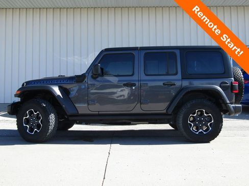 Used 2023 Jeep Wrangler Unlimited Rubicon 4xe w/ Cold Weather Group image 11