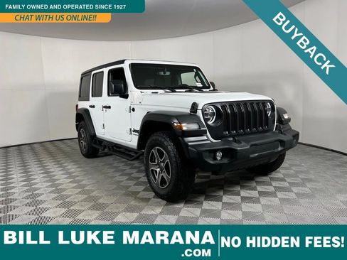 Used 2022 Jeep Wrangler Unlimited Sport image 1