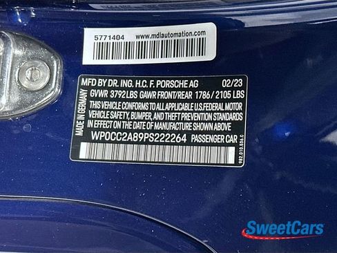 Used 2023 Porsche 718 Boxster Spyder RWD image 56