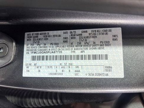 Certified 2023 Ford Escape Active FWD image 29