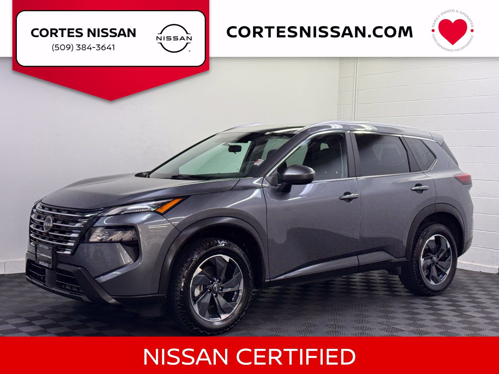Certified 2025 Nissan Rogue SV w/ SV Premium Package AWD/4WD image 1