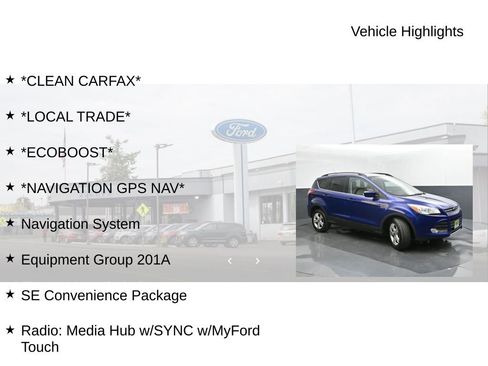 Used 2014 Ford Escape SE w/ Equipment Group 201A image 19