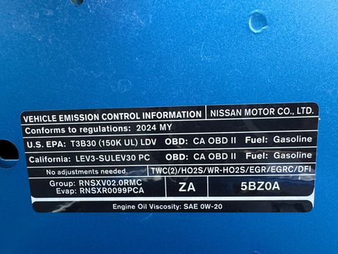 Used 2024 Nissan Sentra SV w/ All-Weather Package FWD image 23