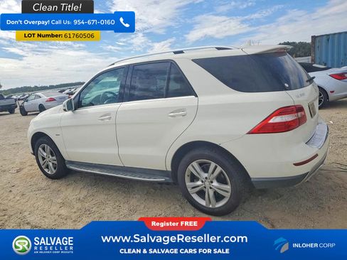 Used 2012 Mercedes-Benz ML 350 BlueTEC 4MATIC image 3