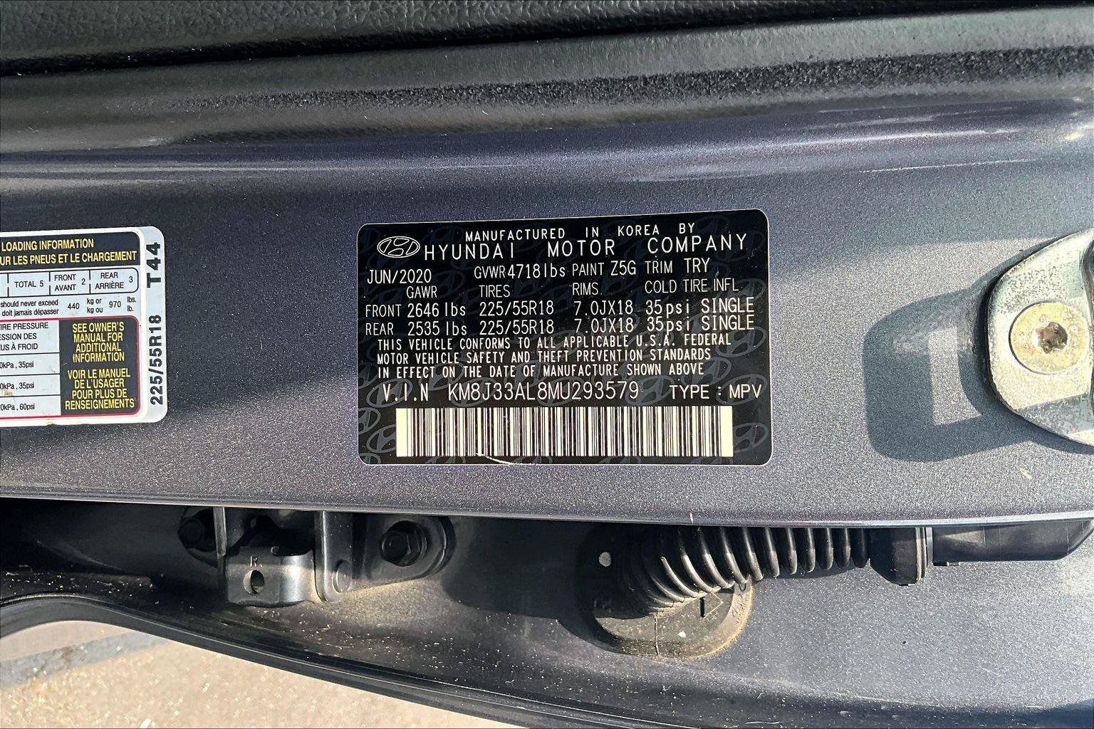 Used 2021 Hyundai Tucson Limited w/ Cargo Package FWD image 20