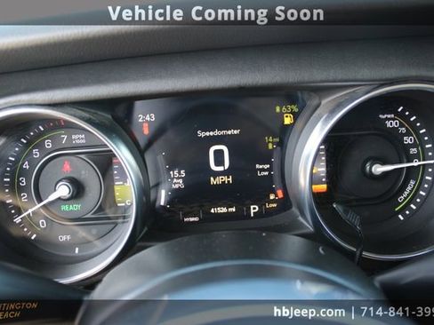 Used 2023 Jeep Wrangler Unlimited Rubicon 4xe w/ Steel Bumper Group image 20