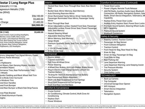 Used 2023 Polestar Polestar 2 w/ Pilot Pack image 44