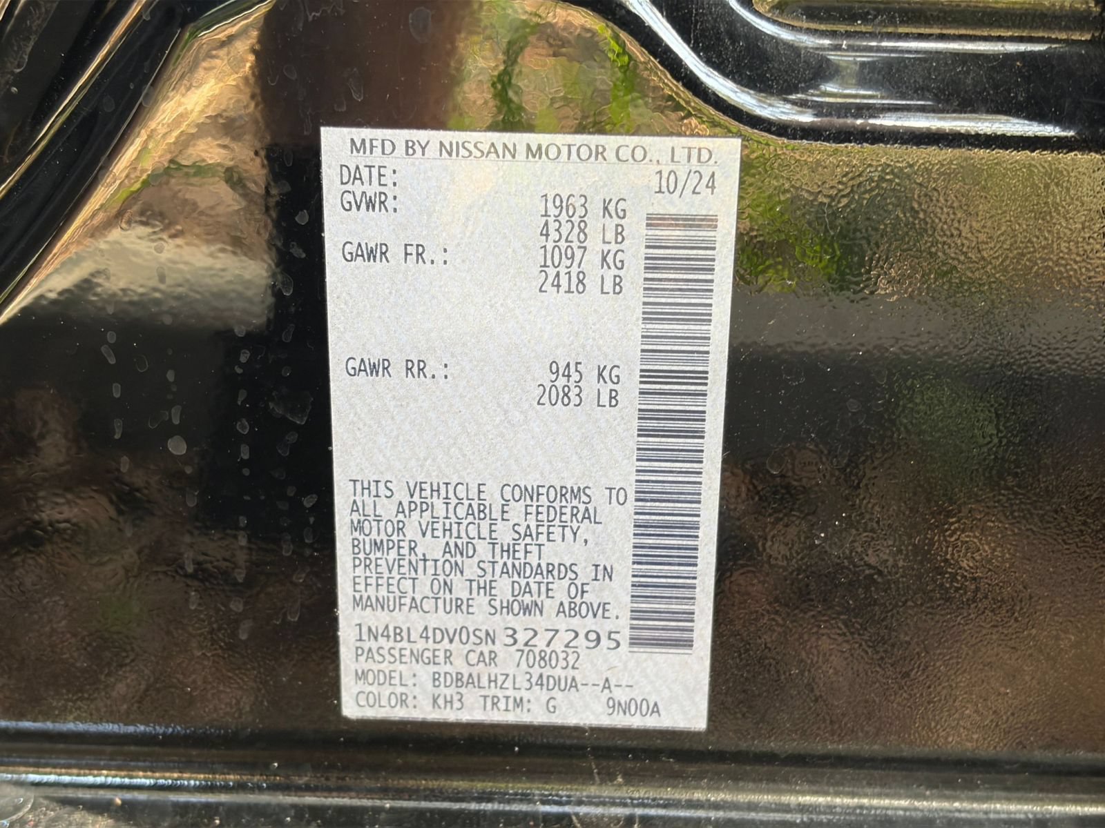Used 2025 Nissan Altima 2.5 SV FWD image 28
