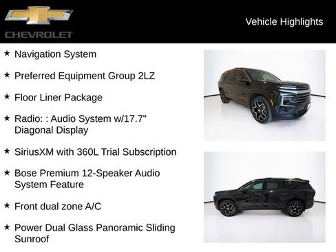 Used 2026 Chevrolet Traverse High Country w/ LPO, Floor Liner Package AWD/4WD image 5