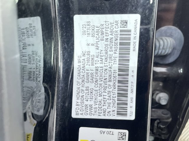 Used 2024 Honda Civic EX image 48