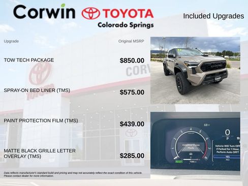 Used 2025 Toyota Tacoma TRD Pro w/ Tow Tech Package AWD/4WD image 4