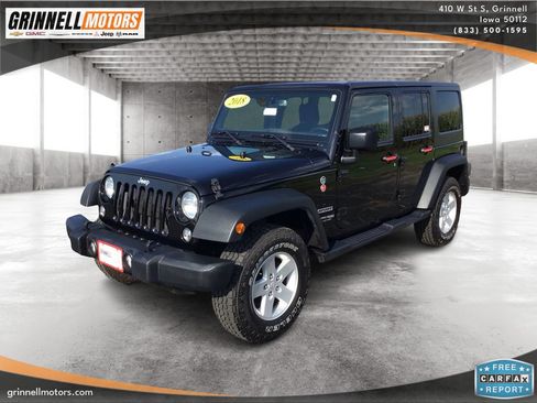 Used 2018 Jeep Wrangler Unlimited Sport S AWD/4WD image 1