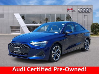 Certified 2025 Audi A3 2.0T Premium w/ Black Optic Package