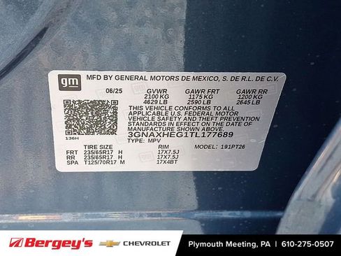 New 2026 Chevrolet Equinox LT w/ Convenience Package II image 11