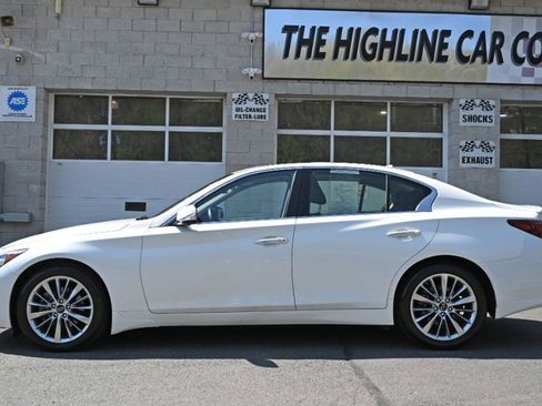 Used 2023 INFINITI Q50 Luxe w/ Cargo Package AWD/4WD image 2