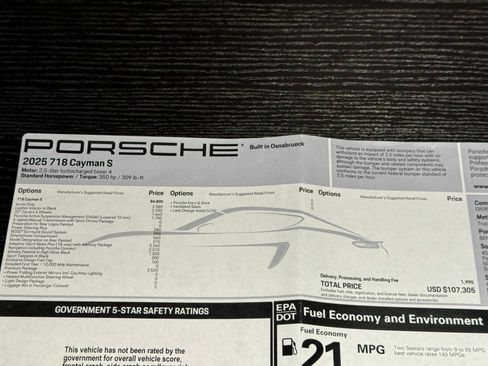 Used 2025 Porsche 718 Cayman S image 79