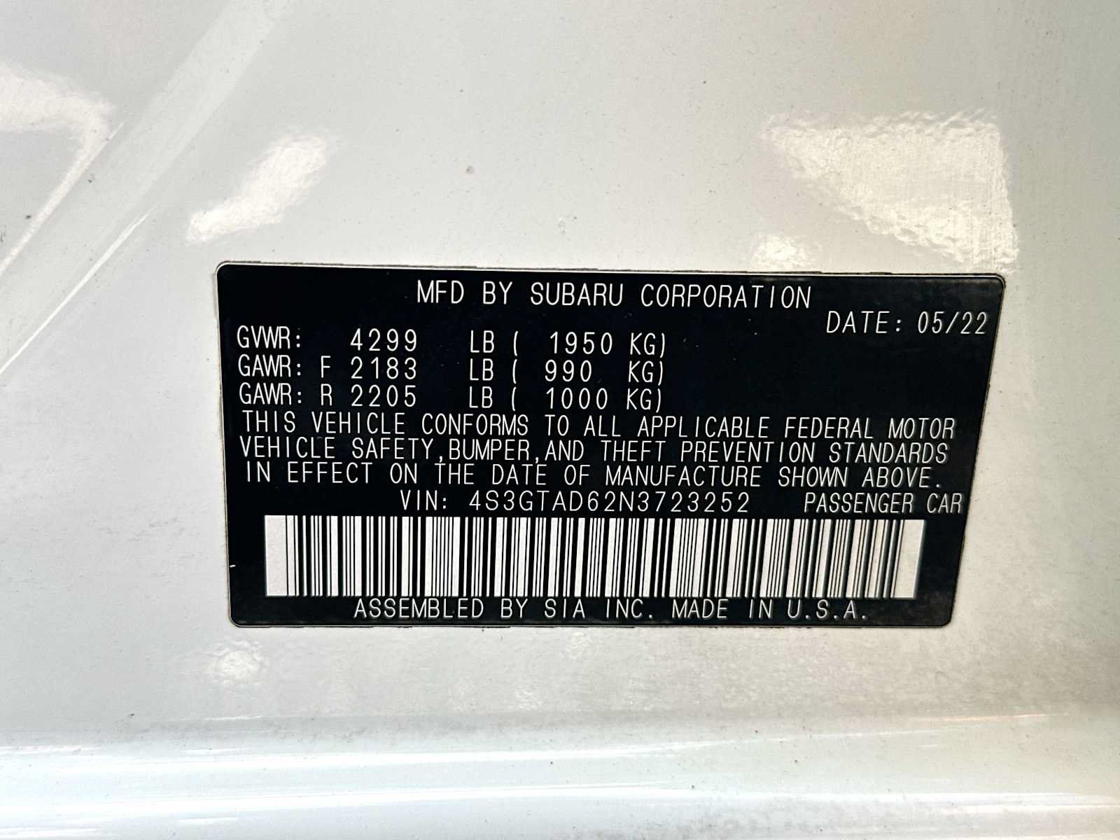 Used 2022 Subaru Impreza 2.0i Premium AWD/4WD image 22
