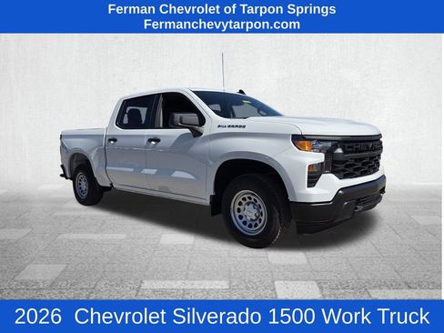 New 2026 Chevrolet Silverado 1500 W/T w/ WT Value Package RWD image 1