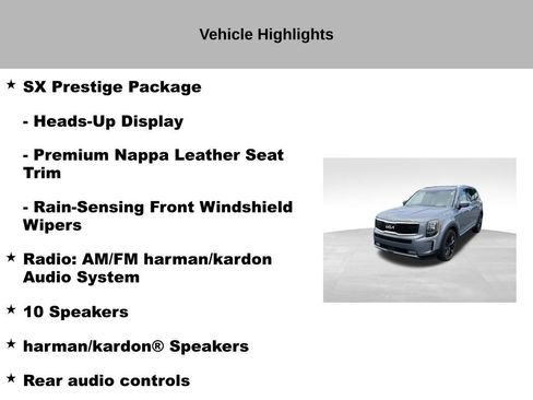 Certified 2022 Kia Telluride SX w/ SX Prestige Package AWD/4WD image 15