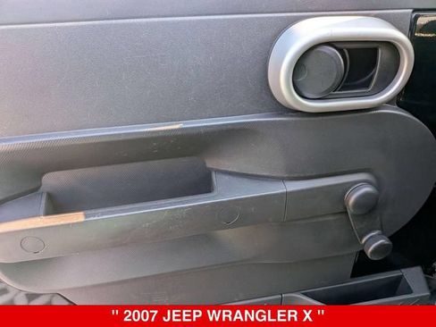 Used 2007 Jeep Wrangler X AWD/4WD image 11