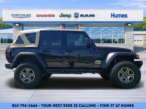 Used 2021 Jeep Wrangler Unlimited Sport AWD/4WD image 2