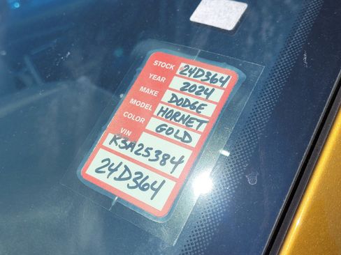 New 2024 Dodge Hornet R/T Plus image 21